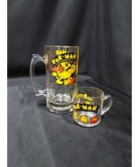 1982 Bally Midway Pac-Man Drinking Glass Beer Mug &amp; Cup Video Games POP ... - €25,63 EUR