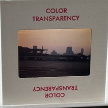 1968 Esso Truck Sunrise Construction 35mm Slide Airport - $6.92
