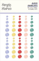 The Little Things Enamel Dots Embellishments-Glossy TLT20225 - £12.06 GBP