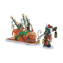 Dept. 56 Dickens Village Father Christmas&#39;s Journey 58407 - £35.89 GBP