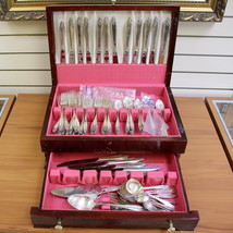 International &quot;Prelude&quot; Sterling Silver Flatware Set of 110 - £4,495.19 GBP