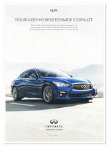 Print Ad Infiniti Q50 Your 400-Horsepower Copilot 2017 Magazine Advertis... - $180.99 MXN