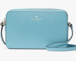 Kate Spade Sienna Turquoise Blue Refined Leather Crossbody Bag KC469 NWT... - $98.00