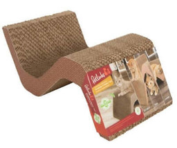 Petlinks Scratcher&#39;s Choice Curl Corrugate Cat Scratcher With Infused Catnip 1ea - £30.82 GBP