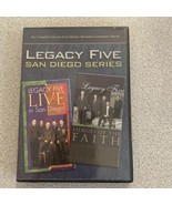 LEGACY FIVE San Diego Series DVD Religious Musical Group Excellent Condi... - $162.69 MXN