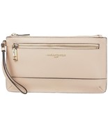 Karl Lagerfeld Paris Women Leather Slg Wristlet Bag Clutch Shell One Siz... - $98.22 CAD