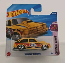 Hot Wheels 2025 Case D &#39;76 Chevy Chevette Compact King FREE Protector SH... - $6.58