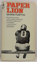 Paper Lion by George Plimpton - £3.13 GBP