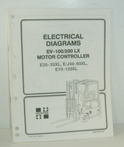 Hyster Electrical Diagrams EV-100/200 LX Motor Contr Manual (897417) {T1... - $44.54