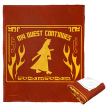 Cartoon Network&#39;s Samurai Jack Silk Touch Throw Blanket, 50&quot; x 60&quot;, Quest Contin - £48.80 GBP