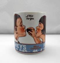 Hershey&#39;s Milk Chocolate Kisses A Kiss For You Mug-Girl/Boy With Chocola... - £9.67 GBP