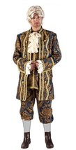 Deluxe Mozart Colonial Man Costume- Theatrical Quality (Large) - £356.60 GBP+