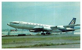 Olympic Airways Boeing 707-384C in Athens Postcard - £4.04 GBP