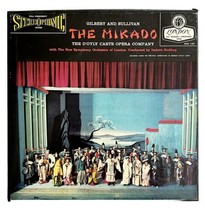 The Mikado Gilbert &amp; Sullivan Opera 1960s 2LP Box Set Record 33 12&quot; #1 VRF1 - £23.59 GBP