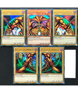 Yugioh Exodia Complete 5 Piece Set ALL 5 Cards OF EXODIA | Exodia Forbid... - £39.33 GBP