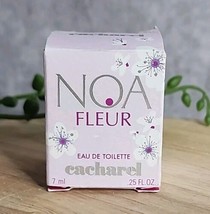 NOA FLEUR Eau De Toilette Cacharel Perfume Mini .25 fl. oz. France New In Box - £15.00 GBP