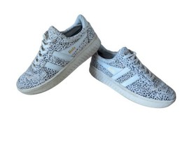 Gola Grandslam Cheetah Women&#39;s Size 7 Animal Print Sneakers Pony Hair - £18.98 GBP