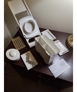 Pampered Chef Ultimate Mandoline 4 Blade Set, Food Holder, and Mandoline... - $463.35 MXN