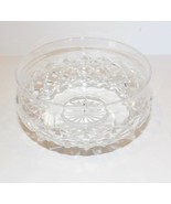 STUNNING VINTAGE SIGNED WATERFORD CRYSTAL BEAUTIFULLY CUT 5&quot; FOOTED BOWL - €41,97 EUR