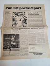 Vintage College Sports Magazine Pac 10 Newspaper John Elway 1981 Stanfor... - $7.83