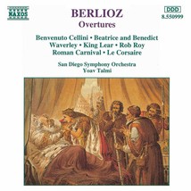 Overtures [Audio CD] Hector Berlioz; Yoav Talmi and San Diego Symphony - $131.89 MXN