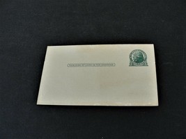 Thomas Jefferson 1 Cent, Green-United States Post Office, Pre-Stamped, Postcard. - £6.27 GBP