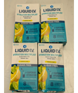 4-PacK Liquid I.V. Lemon Lime Sugar-Free Hydration Multiplier Electrolyt... - $575.51 MXN