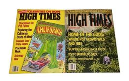 Vtg High Times Magazine Lot 7 Issues 1980-1987 Grateful Dead Psychedelic Sex image 4