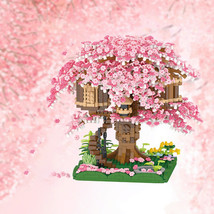 Romantic Cherry Tree House Building Blocks For Adults - $39.89+