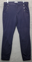 LOFT Pants Womens Size 31X12 Blue Made And Loved Sailor Regular Fit Straight Leg - £15.24 GBP