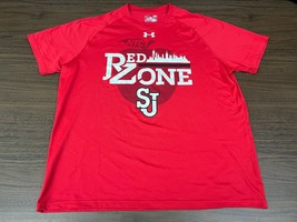 St. John’s Red Storm “Red Zone” Men’s T-Shirt – Under Armour – Large - £6.33 GBP