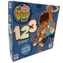 Nick Jr Go Diego Go! 123 Board Game Learning Made Fun By Milton Bradley ... - $14.35