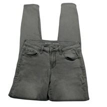 Old Navy Rockstar Mid Rise Skinny Leg Jeans Size 2 Gray Wash Stretch Denim - £23.31 GBP