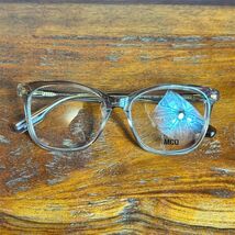 McQ Alexander McQueen Unisex Rectangle Eyeglasses Brown One Size - $43.96