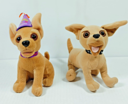 Vintage Taco Bell WORKING Talking Chihuahua Plush Dog &amp; Happy New Year 2... - $7.99