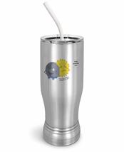 PixiDoodle Funny Solar Eclipse Cartoon Kids Insulated Coffee Mug Tumbler with Sp - £26.76 GBP+