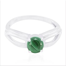 Handicraft Jewelry Malachite Mother&#39;s Ring For Valentine&#39;s Day Gift AU - £15.67 GBP