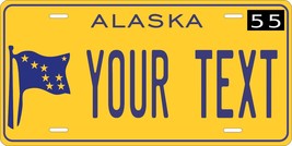 Alaska 1955 License Plate Personalized Custom Car Bike Motorcycle Moped Key Tag - £8.77 GBP+