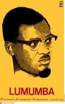Political POSTER.Set of 5.Congo Africa Solidarity Propaganda.Patrice Lumumba - £20.17 GBP
