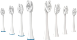Pursonic Standard Replacement Brush Heads for Dazzlepro Elements Toothbrush &amp; Aq - £17.65 GBP