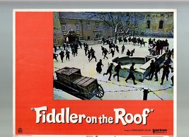Fiddler On The Roof-Topol-Norma Crane-Leonard Frey-11x14-Color-Lobby Card - £22.12 GBP