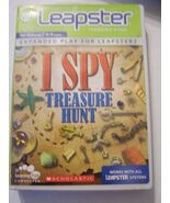 LEAPFROG GAME NEW - I SPY TREASURE HUNT AGES 6-9 EXPANDED PLAY FOR LEAPS... - $7.92
