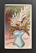 1880 Antique Kline Eppihimer Reading Pa Dr Warner Corset Coraline Broadway Ny Ad - £38.26 GBP