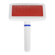 Pet Hair Brush for Cats and Dogs White Dematting Deshedding Grooming Tool - $8.73