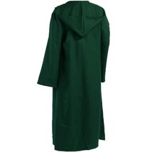 Men Women Medieval Renaissance Retro Wizard Hooded Coat Cloak Knight Grim  Jacke - £94.12 GBP