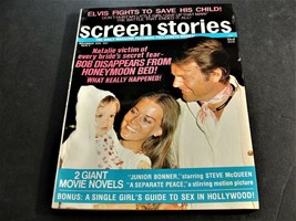 Screen Stories- Elvis fights to save his Child!  -November 1972, Magazine. - £14.97 GBP