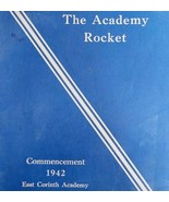 East Corinth Academy Rocket 1942 Maine Publication Commencement Book PB ... - $701.02 MXN