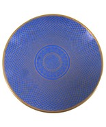 Antique Chinese Turquoise Blue Enameled Fish Scale Cloisonne 6 1/2&quot; Plate  - €85,28 EUR