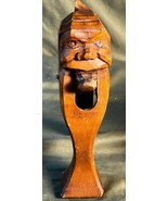 Vintage Antique Old Hand Carved Wood Carving German Nutcracker Nut Crack... - $78.43 CAD
