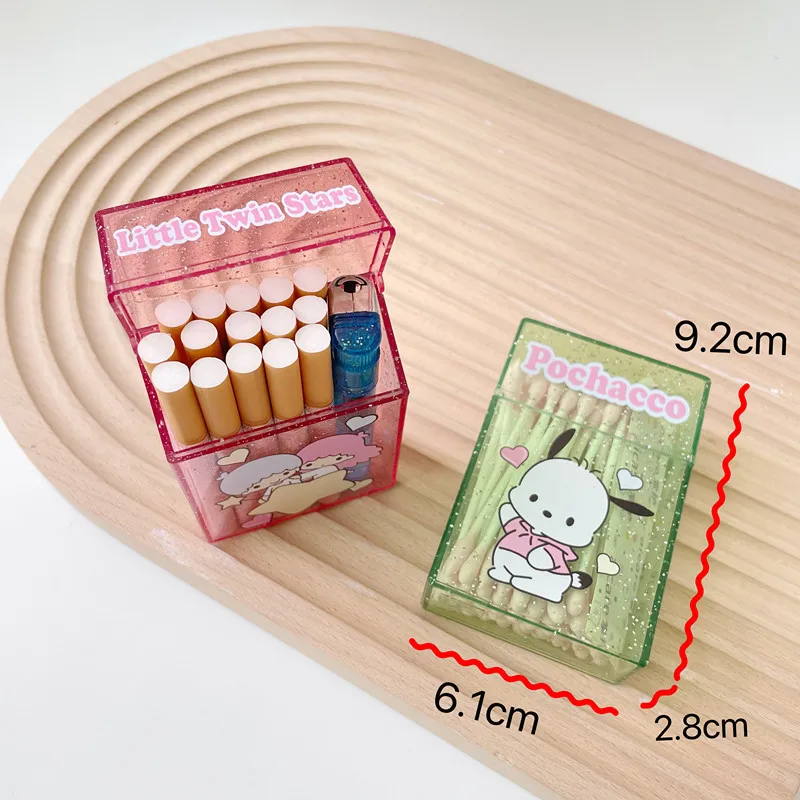 Sanrio Cigarette Case Hello Kitty Cinnamoroll Y2K Kuromi Moisture-Proof and - £9.30 GBP